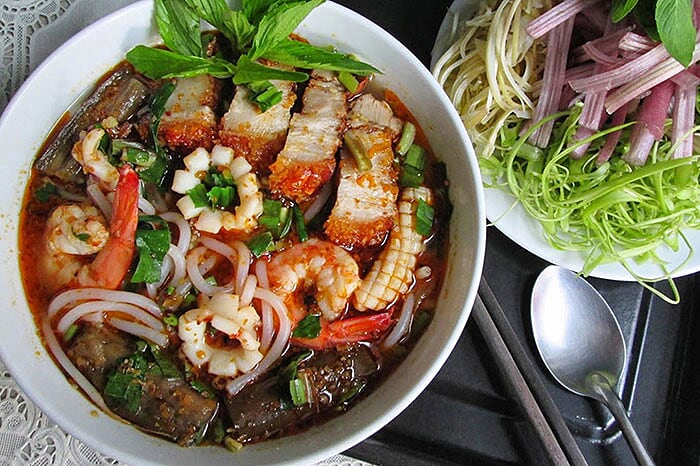 10 culinaries of South Vietnam bun ca